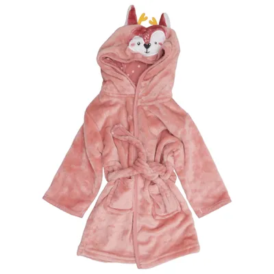 Badjas (Roze) van Topomini Polyester