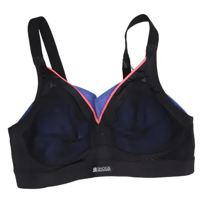 Sport-BH (Schwarz, Blau, Pink) von Shock Absorber Elasthan, Polyamid, Polyester