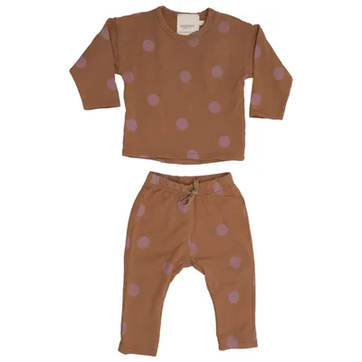 Set (Brown) from MarMar Copenhagen Cotton, Elastane, Modal