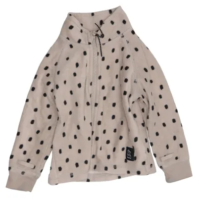 Fleece jacket (Beige, Black) from Kaxs by KappAhl Polyester