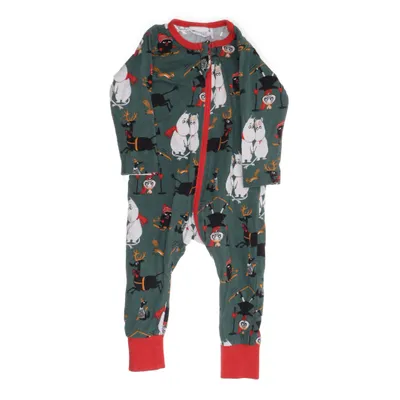 Mjukisdräkt (Grön, Röd, Vit, Svart) från Moomin by Martinex Bomull