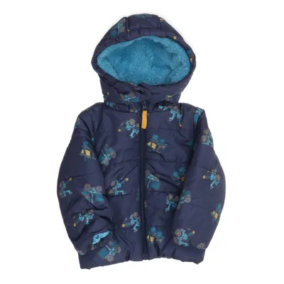 Winterjas (Blauw, Meerkleurig) van Liegelind Polyester