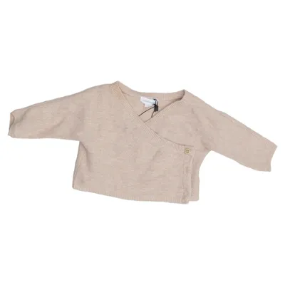 Cardigan (Beige) de Vertbaudet Coton, Polyamide, Laine