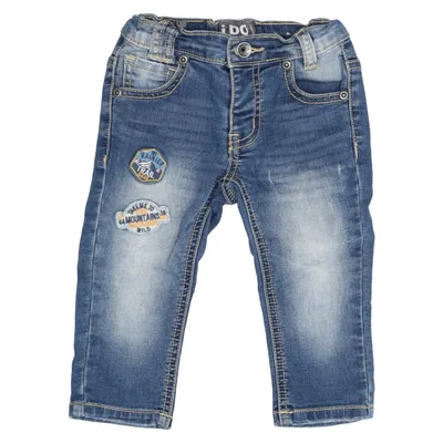Jeans (1-058) från IDo Bomull, Elastan, Polyester