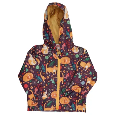 Rain jacket (Brown, Multicolored) from Jomake Polyester