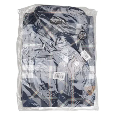 Chemise en flanelle (Bleu, Blanc, Multicolore) de Woodstock