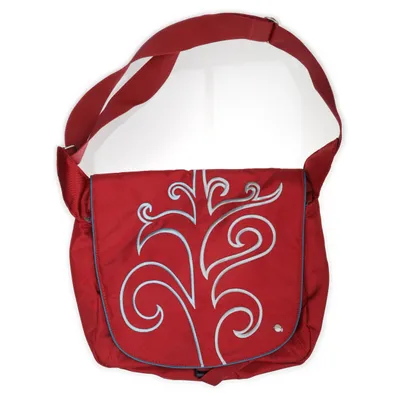 Datorväska (Röd, Vit, Blå) från Krusell Polyester