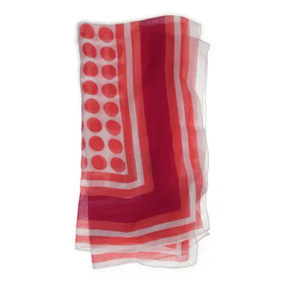 Sjal (Röd, Vit, Rosa) från Clothes Accessories