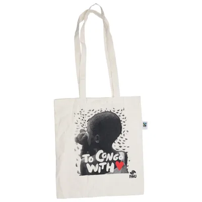 Sac en toile (Beige) de Fair Trade Coton biologique
