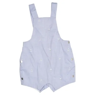 Dungaree shorts (MCM2206-100) from Mon Caramel Cotton