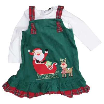 Vêtement de Noël (Vert, Rouge, Blanc) de Rare Editions Coton, Élasthane, Polyester