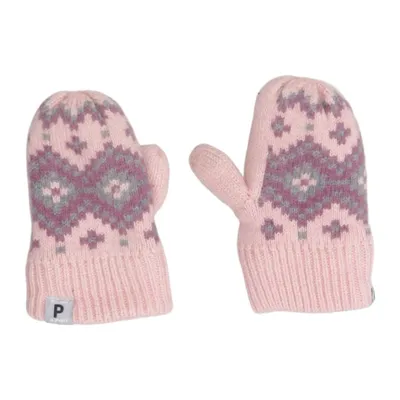 Fäustlinge (Pink, Mehrfarbig) von Polarn O. Pyret