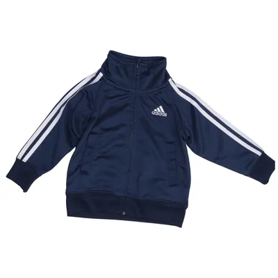 Sports jacket (Blue, White) from Adidas Polyester