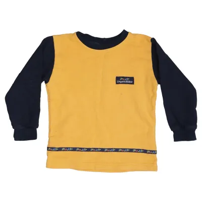 Lange mouwen shirt (Geel, Blauw) van Lingon & Blåbär Katoen
