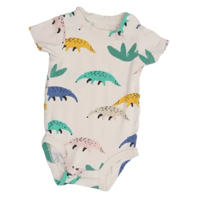 Body (Beige, Flerfarvet) fra Lindex Baby Bomuld, Elastan