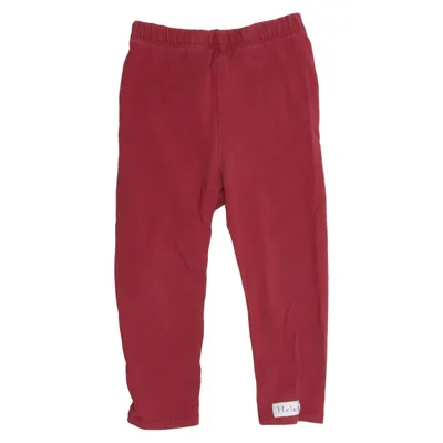 Leggings (Rood) van Helen Katoen, Elastaan