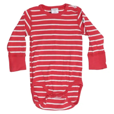 Romper (Rood, Wit) van Polarn O. Pyret Katoen