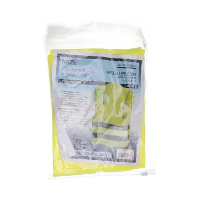Reflective vest (Yellow, Black) from Raze