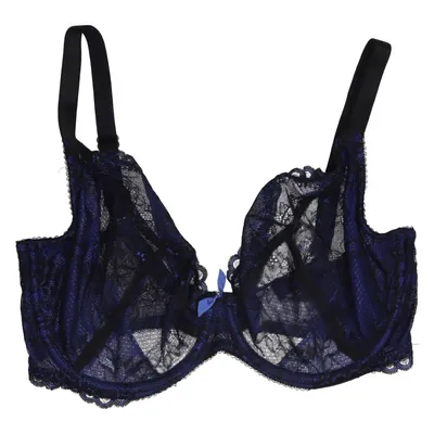 Bra (Blue, Black) from Gossard Elastane, Polyamide, Polyester, Viscose