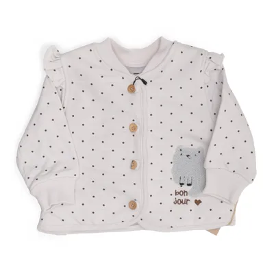 Jacka (Beige, Flerfärgad) från Pookie Bomull