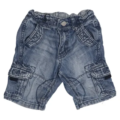 Cargo shorts (Blue) from Detroit Cotton