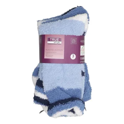 Chaussettes (Bleu, Blanc, Multicolore) de True Style Élasthane, Polyester