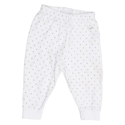 Pajama pants (White, Gold) from Livly Baby Cotton