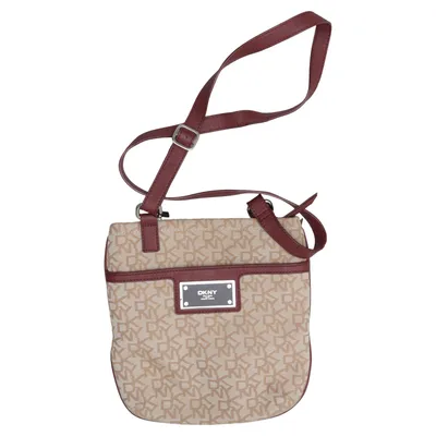 Sac à bandoulière (Beige, Rouge) de Donna Karan