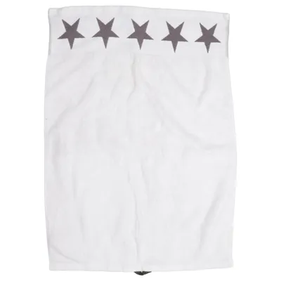 Towel (White, Gray) from Gripsholm Collection Cotton