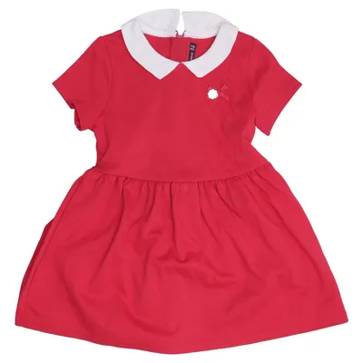 Robe (Rouge) de Sergent Major Coton, Élasthane, Polyester