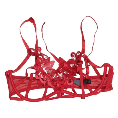 Bh (Rood) van Private Collection by Hunkemöller Elastaan, Polyamide, Polyester