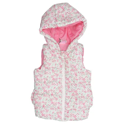 Ytterväst (Vit, Rosa, Grön) från So Cute Polyester