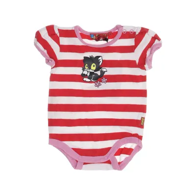 Body (Röd, Vit, Flerfärgad) från Bamse by Lindex Bomull, Elastan