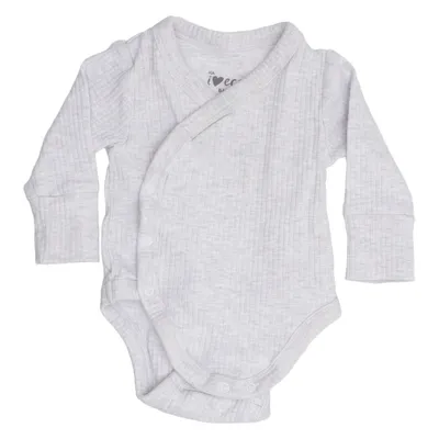 Body (Gris) de ICA I Love Eco Élasthane, Coton biologique, Viscose