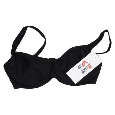 Bikini top (Zwart) van Beach Wave Elastaan, Polyamide