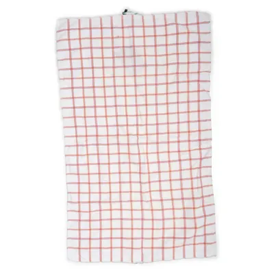 Kökshandduk (Vit, Röd) från Gamlestaden