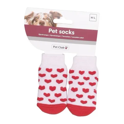 Dog shoes (Pink, Red) from Pet Club