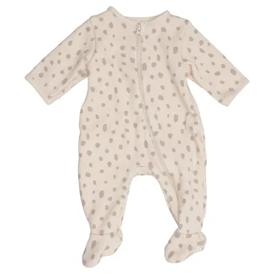 Sparkedragt (Beige, Grå) fra Baby Bomuld, Elastan, Polyester