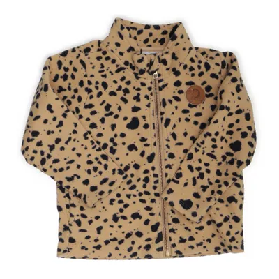 Fleecejacka (Beige, Svart) från Mini Rodini Återvunnen polyester