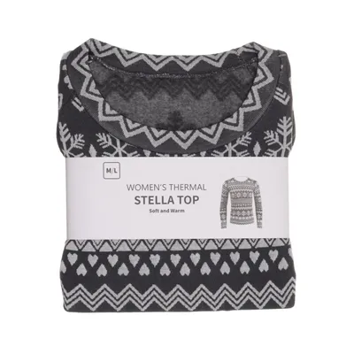 Baselayertrøje (Grå, Hvid) fra Rusta Elastan, Polyester