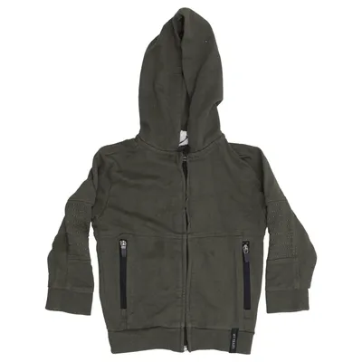 Capuchon sweater (Groen) van Cope Gerecycled katoen, Gerecycled polyester