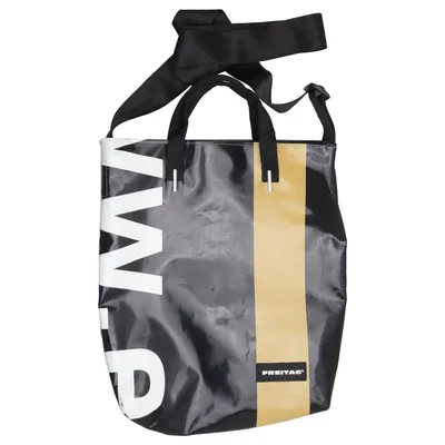 Shoulder-bag (Black, Yellow, White) from Freitag