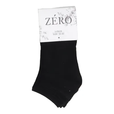 Sokken (Zwart) van Zero Bamboo, Elastaan, Polyamide