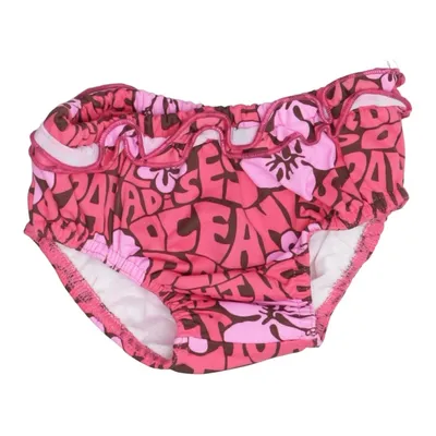 Bikini broekje (Roze, Bruin, Meerkleurig) van Rababibo Katoen, Elastaan, Polyamide, Polyurethaan