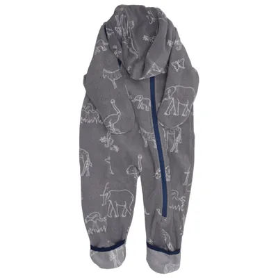 Mjukisdräkt (Grå, Blå) från Petite Chérie Bomull, Polyester