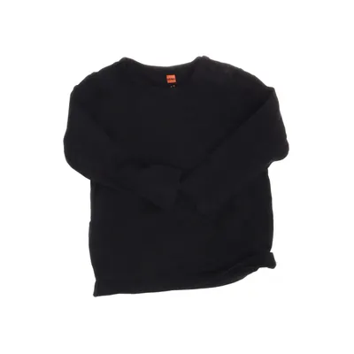 Långärmad t-shirt (Svart) från Hema Bomull, Elastan