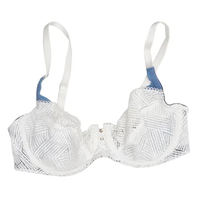 Soutien-gorge (Blanc, Bleu) de Darjeeling