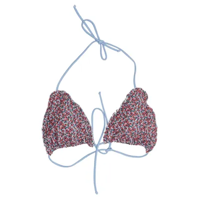 Haut de bikini (Bleu, Multicolore) de Beck Söndergaard Élasthane, Polyester