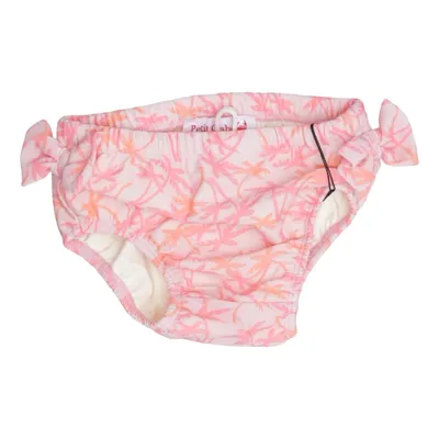 Bikini broekje (Roze, Oranje) van Petit Crabe Elastaan, Polyamide