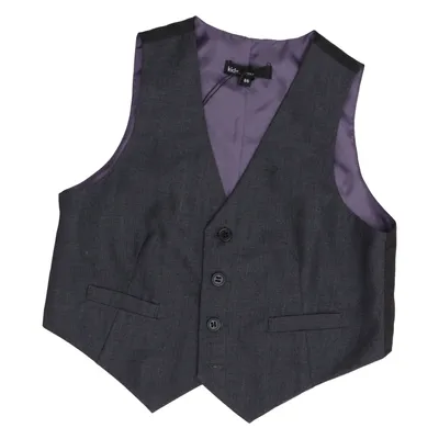 Suit vest (Gray) from Kids by Lindex Polyester, Viscose